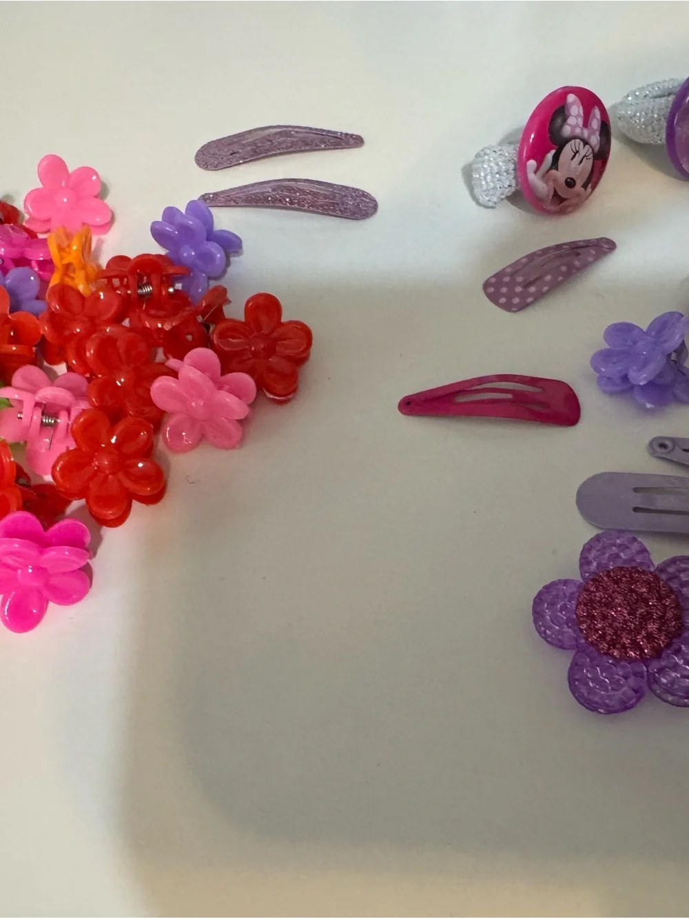 Disney Purple, Pink & Multicolor Girls Hair Clip and Accessory Set
